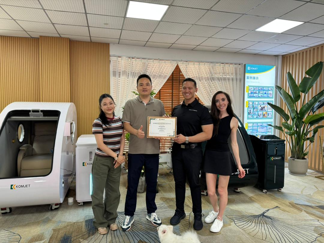 U.S. Wellness Leader Jeff Partners with Komjet to Bring Advanced Oxygen Therapy to America