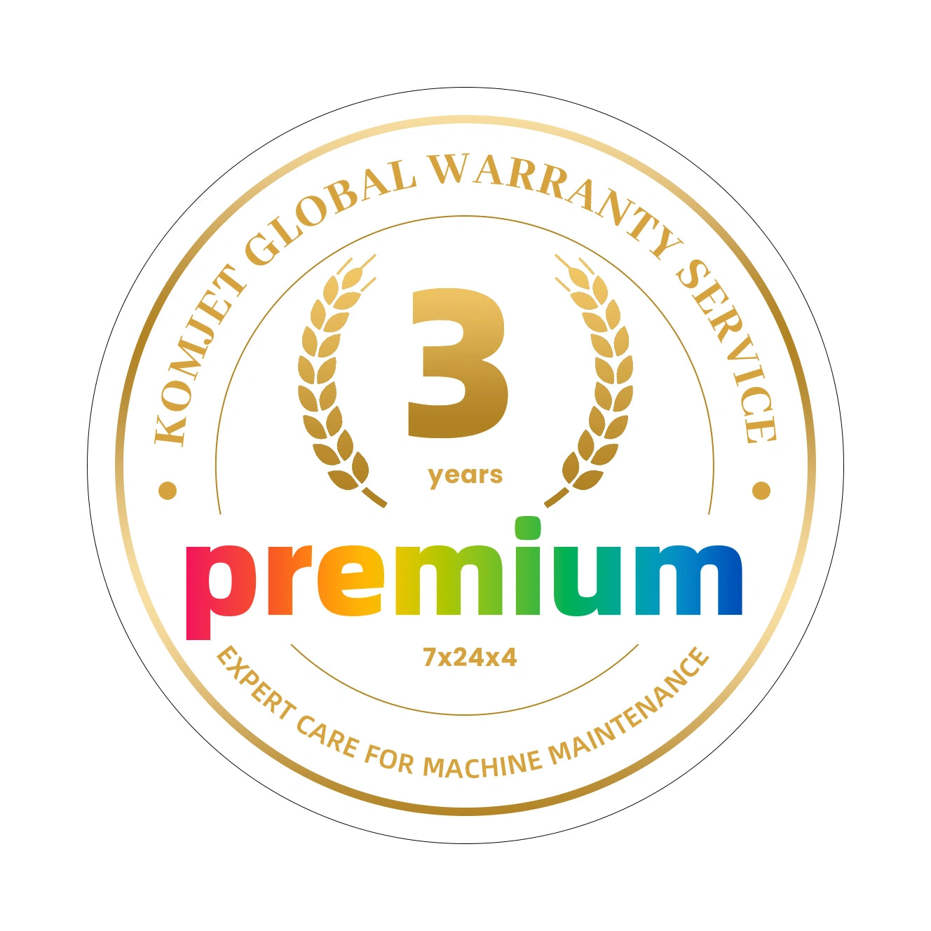 KOMJET Global Warranty Service | Expert Care for Machine Maintenance