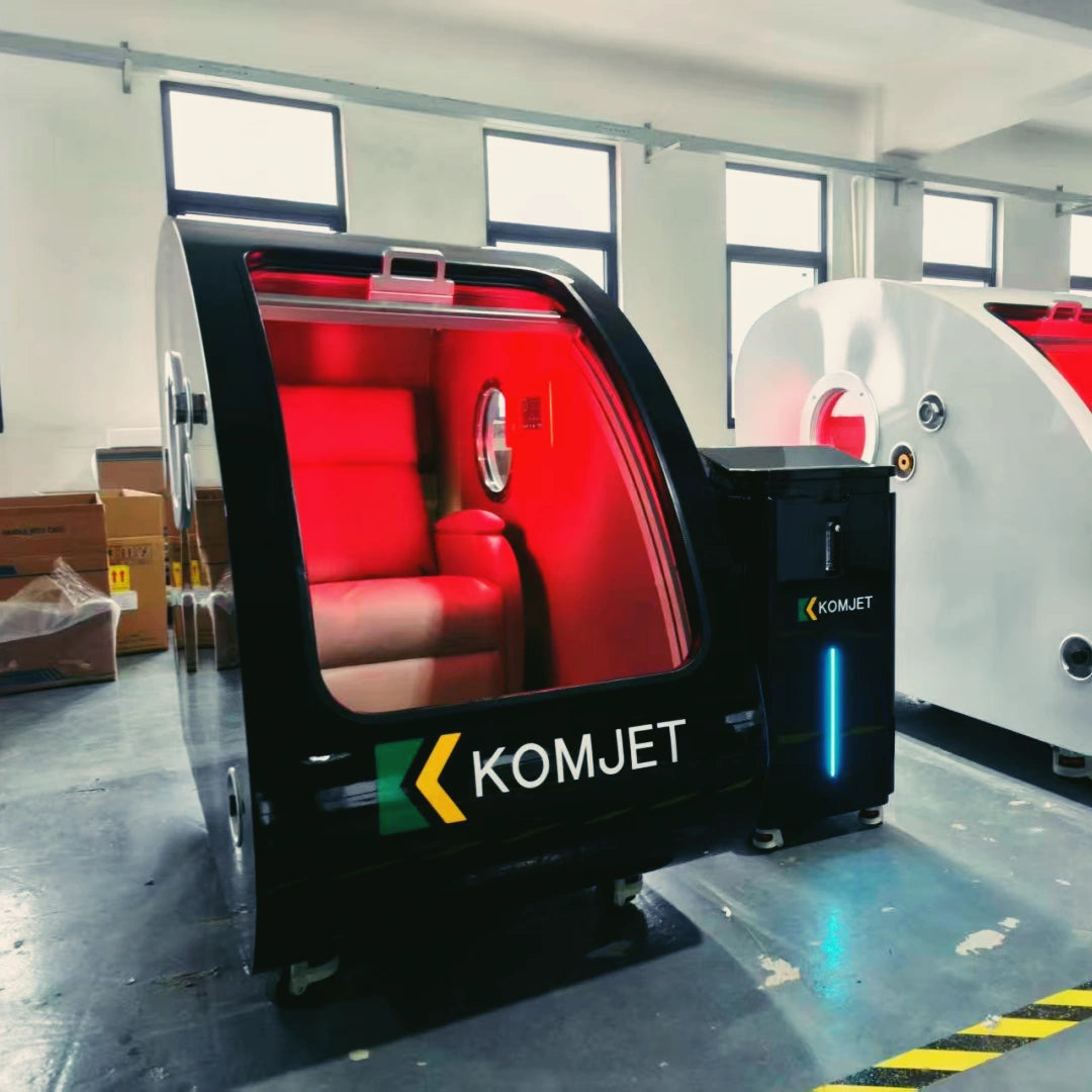 Komjet whale cabin with redlight